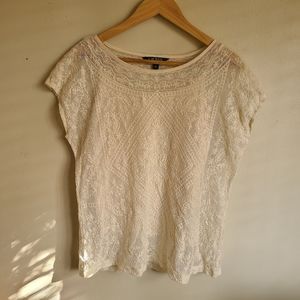 Ralph Lauren lace top with camisole.